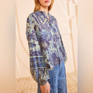 Ulla Johnson Harlowe Blouse - Portofino